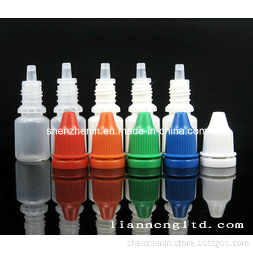 Popular E-Cigarette Oil, Empty E-Liquids Childproof Cap Dropping Bottles